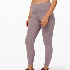Lululemon Fast and Free Tight II 25" *Non-Reflective Nulux Sz 2